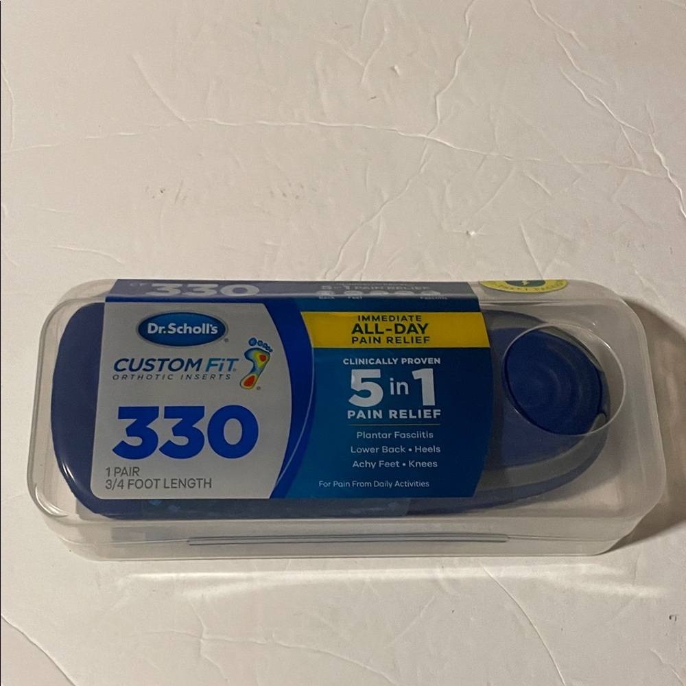 Dr. Scholl's Blue Custom Fit Orthotic Inserts 330